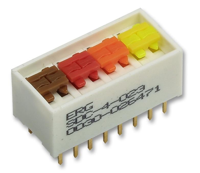 Erg Components Sdc-4-023 Switch, Dil, Dt, 4Way
