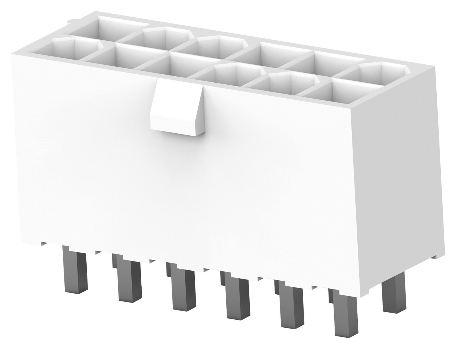 Amp Connectors / Te Connectivity 1-2825272-2 Power Conn, Plug, 12Pos, 2Row, 4.2mm