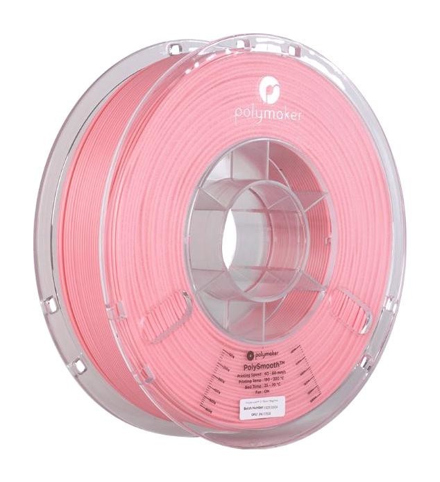 Polymaker Pj01021 3D Filament, 2.85mm, Pvb, Pink, 750G
