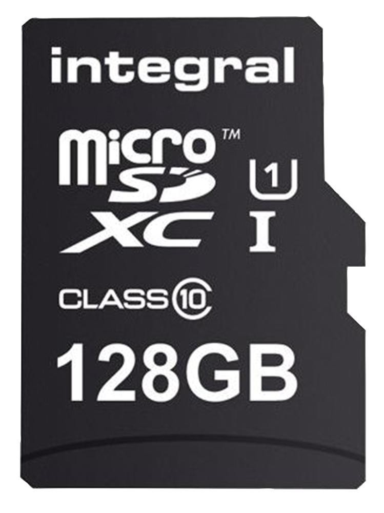 Integral Inmsdx128G10-80Sptab 128Gb Microsdxc Smartphone/tablet + Adpt