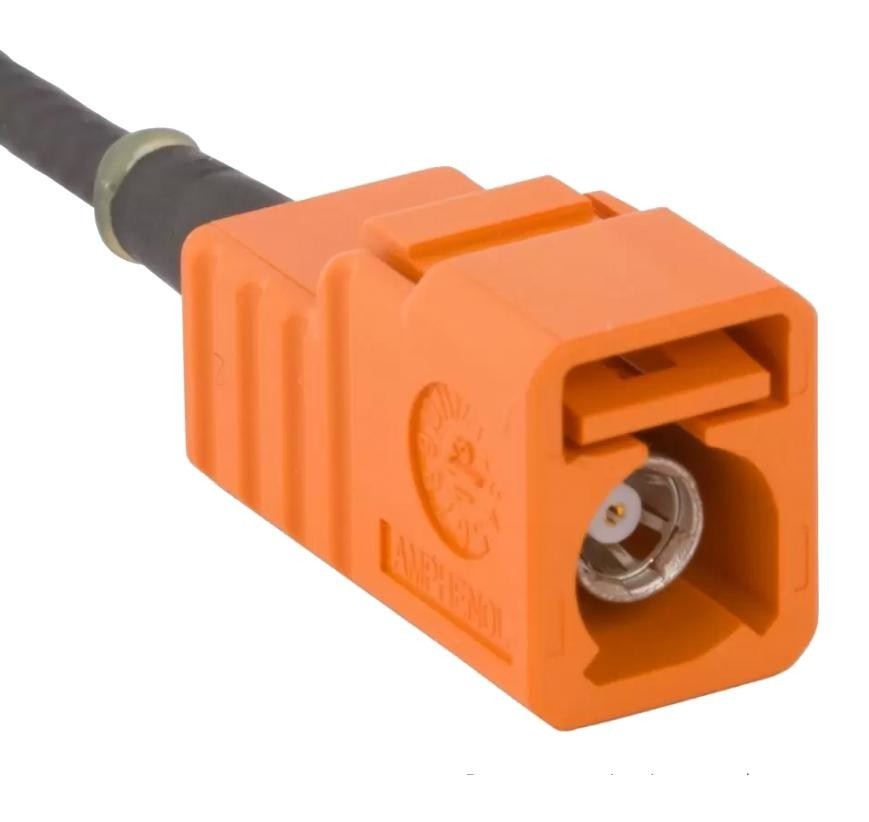 Amphenol RF 3Fa1-Nzsj-C01E0 Rf Coax Housing, Fakra Jack, Cable