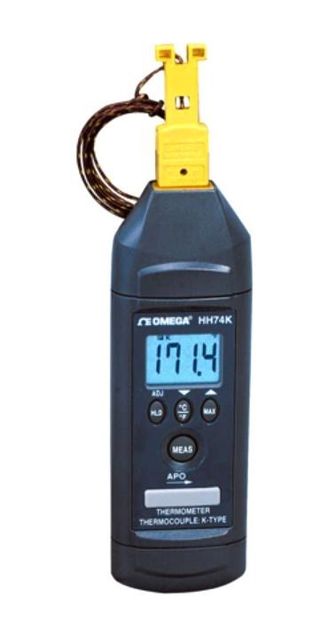 Omega Hh74K Digital Thermometer, -100 To 850Deg C