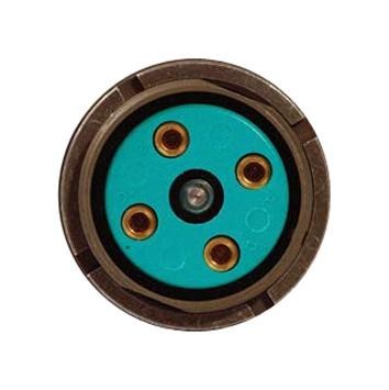 Amphenol Pcd M55181/4-01 Circular Connector, Rcpt, 4Pos, Panel