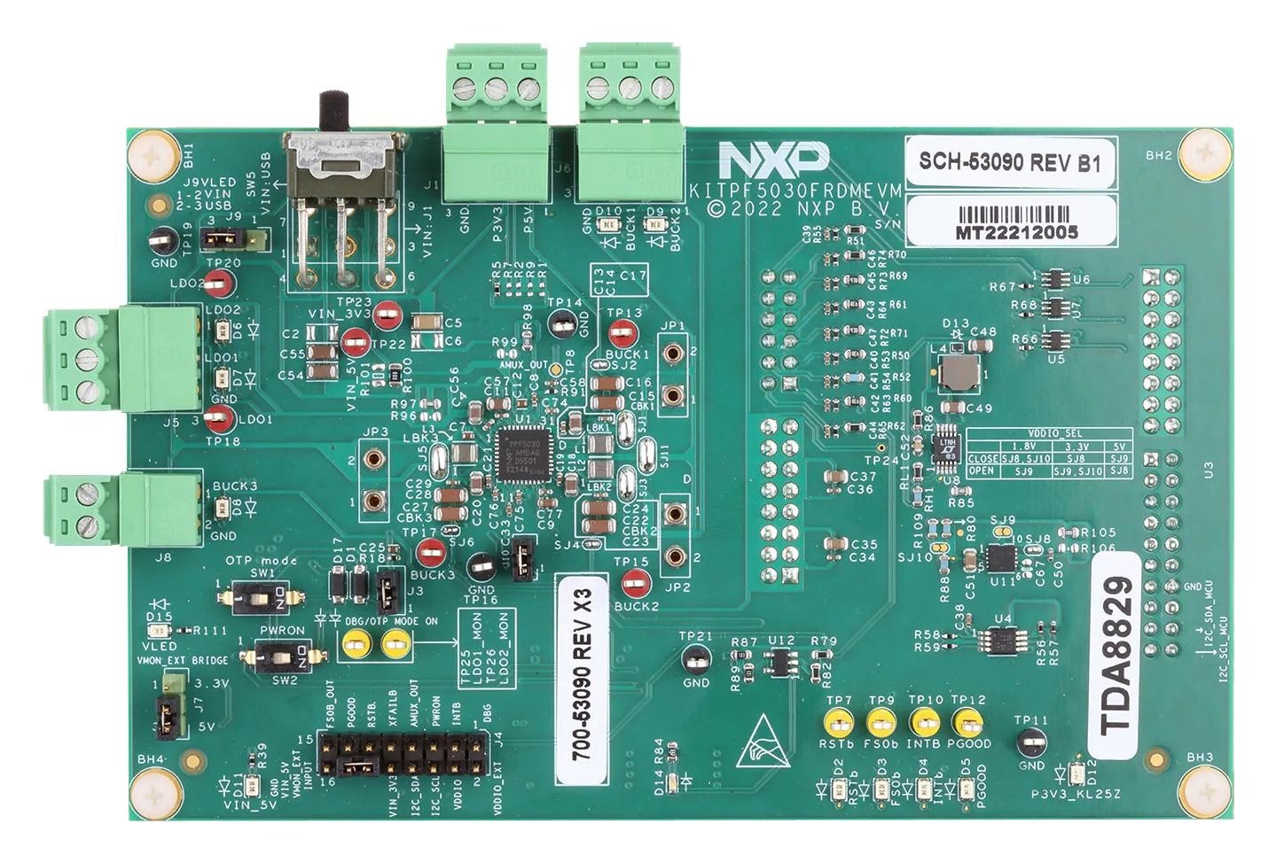NXP Semiconductors Semiconductors Kitpf5030Frdmevm Evaluation Kit, Multi-Channel Pmic