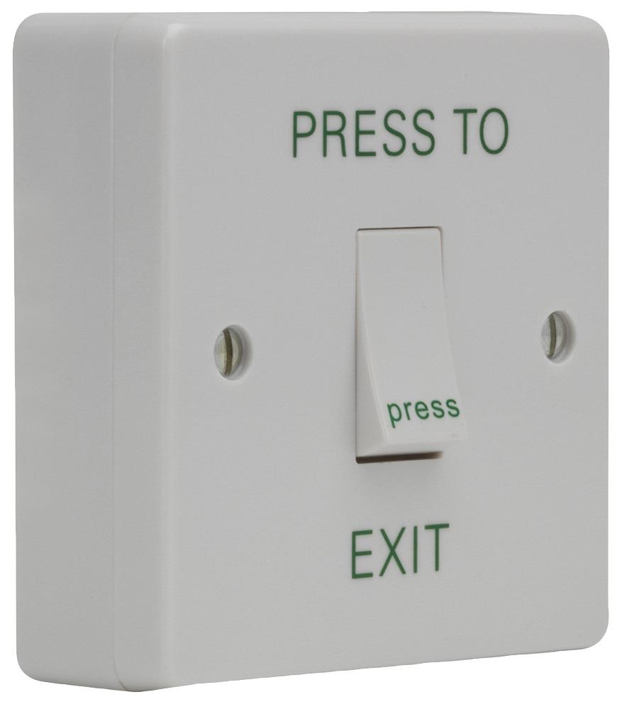 Defender Security Def-0664 Exit Switch, 1 Gang, Surface Box