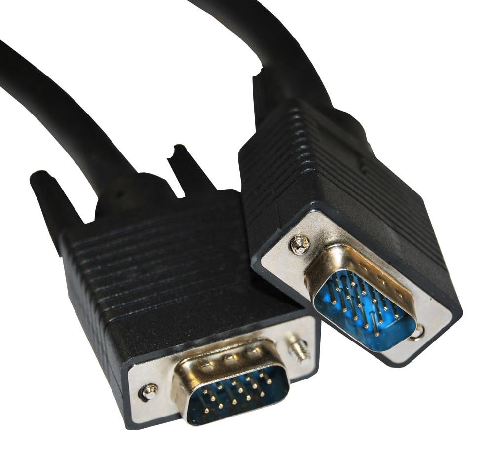 Videk 2129Bhq-0.5 Comp Cable, Svga Plug-Plug, 500mm, Blk