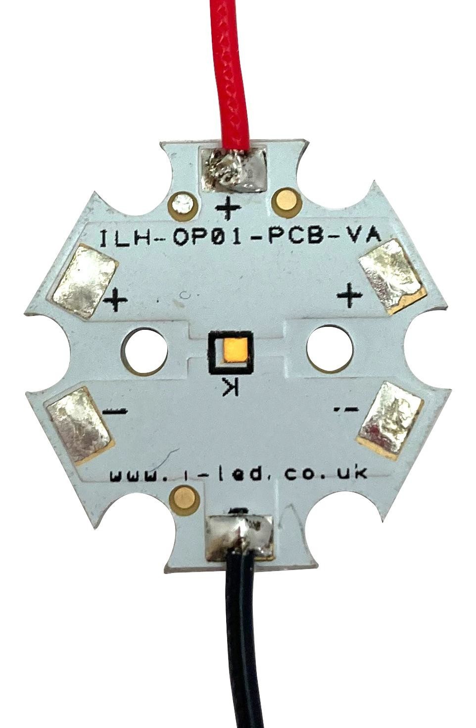 Intelligent Led Solutions Ilh-Op01-Trgr-Sc221-Wir200. Led Module, Green, 214Lm, 525Nm, Star