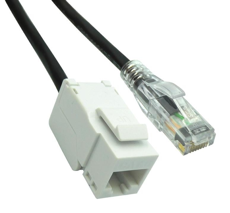 Bel Bm-6Ajpk025F Enet Cable, Cat6, Rj45 Jack-Plug, 25Ft