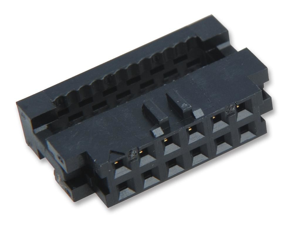 Amphenol Communications Solutions 89947-712Lf Idc Connector, Rcpt, 12Pos, 2Row, 2mm, Cable