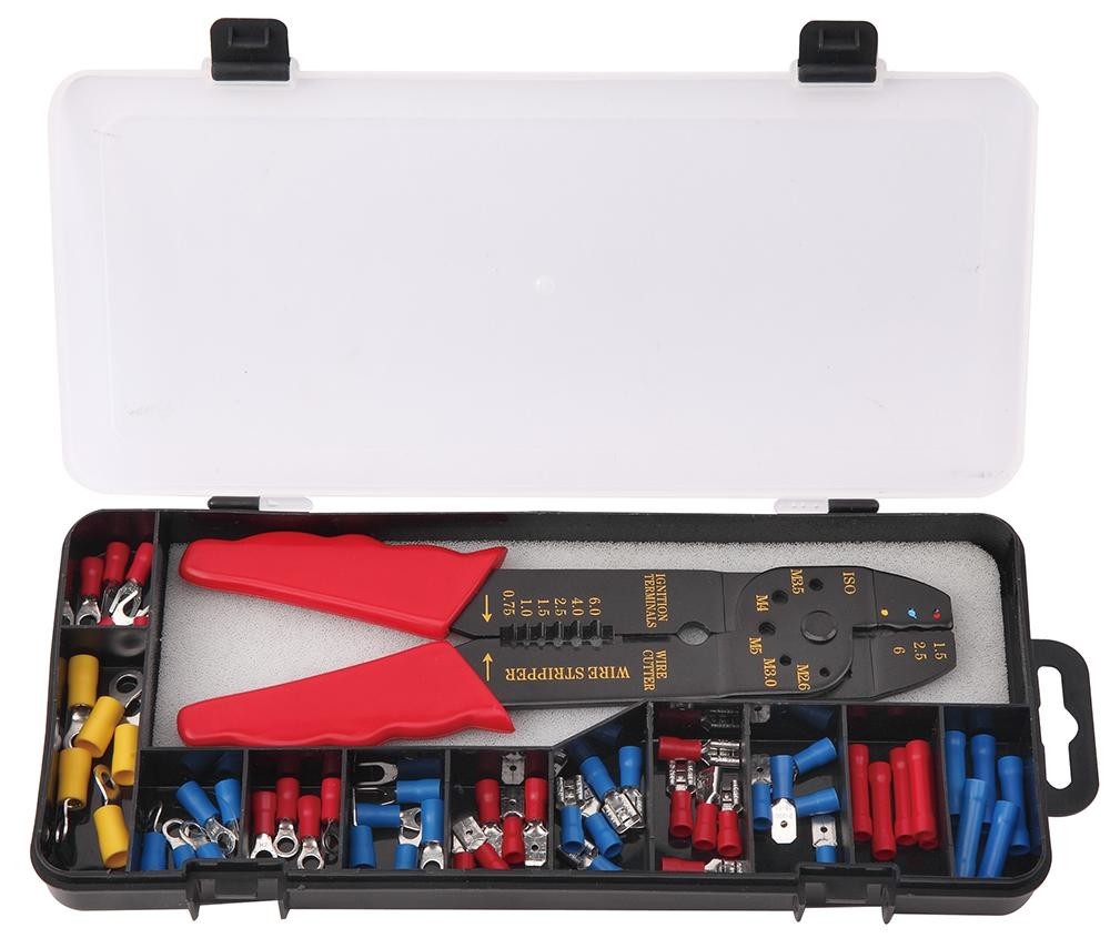 Duratool D03426 Crimping Set, 66Pc