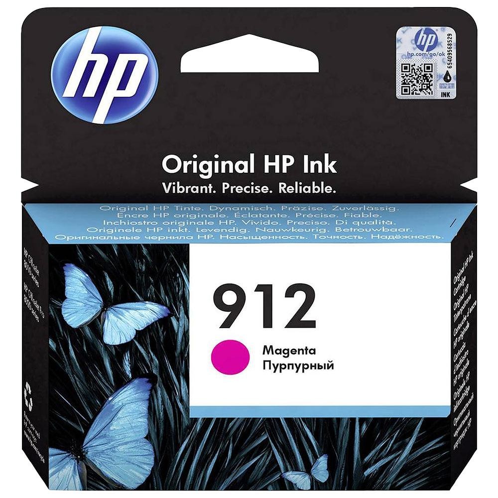 Hewlett Packard 3Yl78Ae Ink Cart, 3Yl78Ae, No 912 Magenta