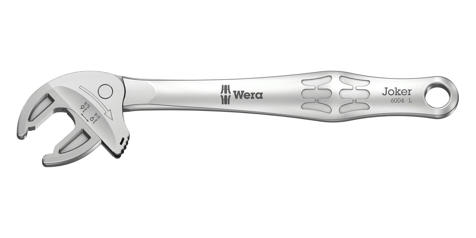 Wera 6004 Joker L Adjustable Spanner, 16mm-19mm, L 224mm