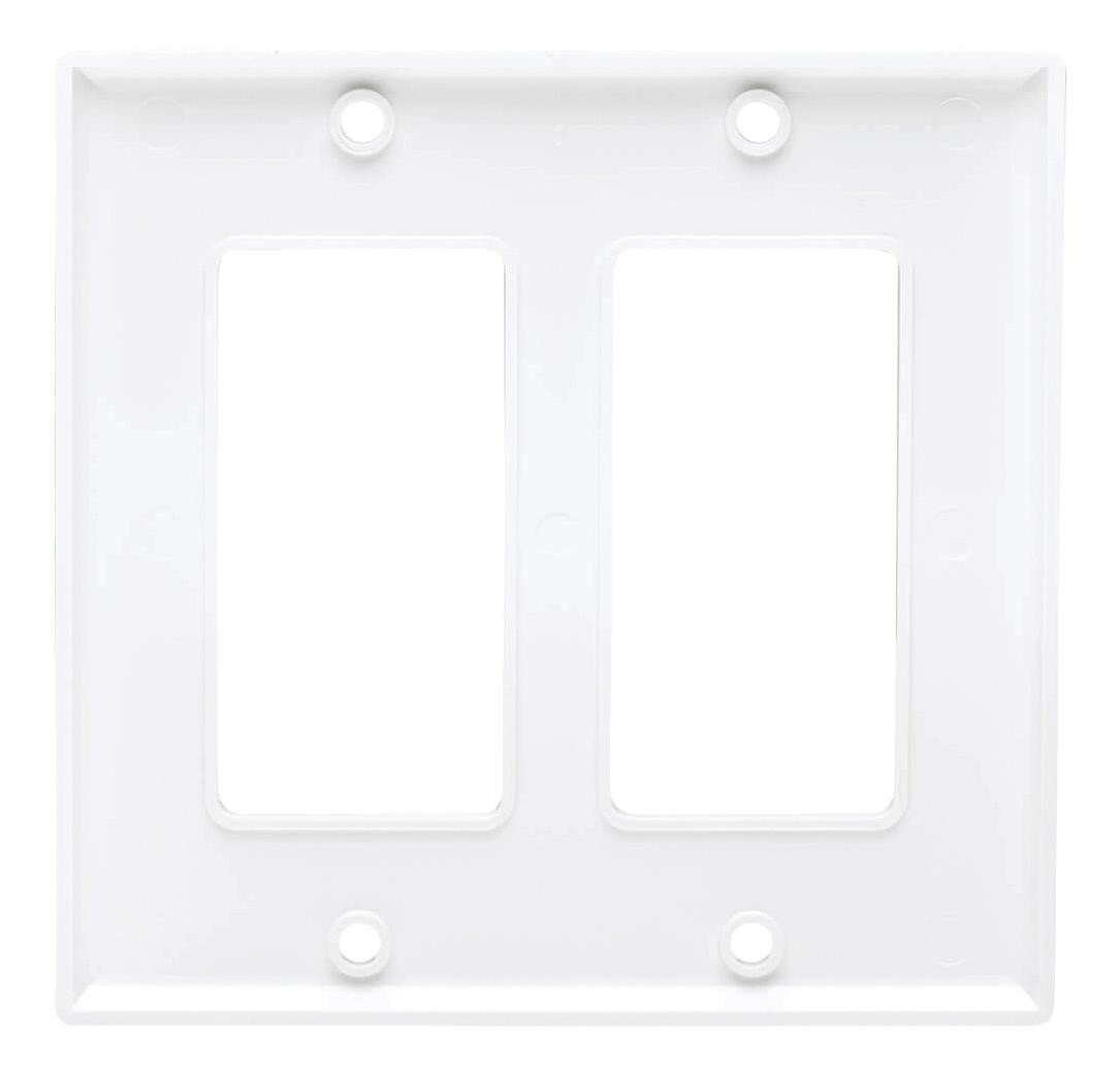 Eaton Tripp Lite N042D-200-Wh Faceplate, Decora Style, Abs, White