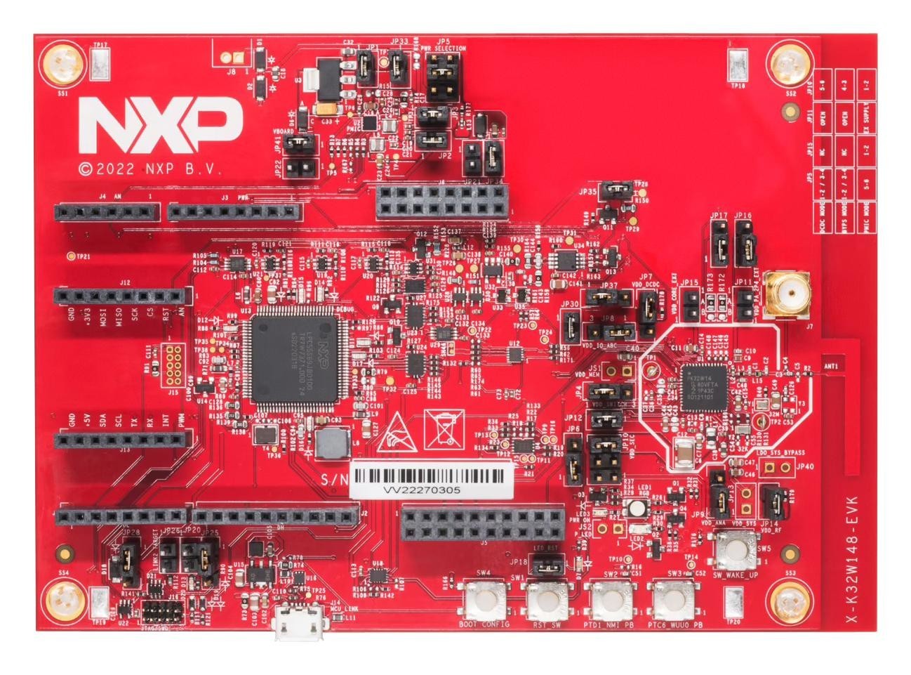 NXP Semiconductors Semiconductors K32W148-Evk Evaluation Kit, 32Bit, ARM Cortex-M33