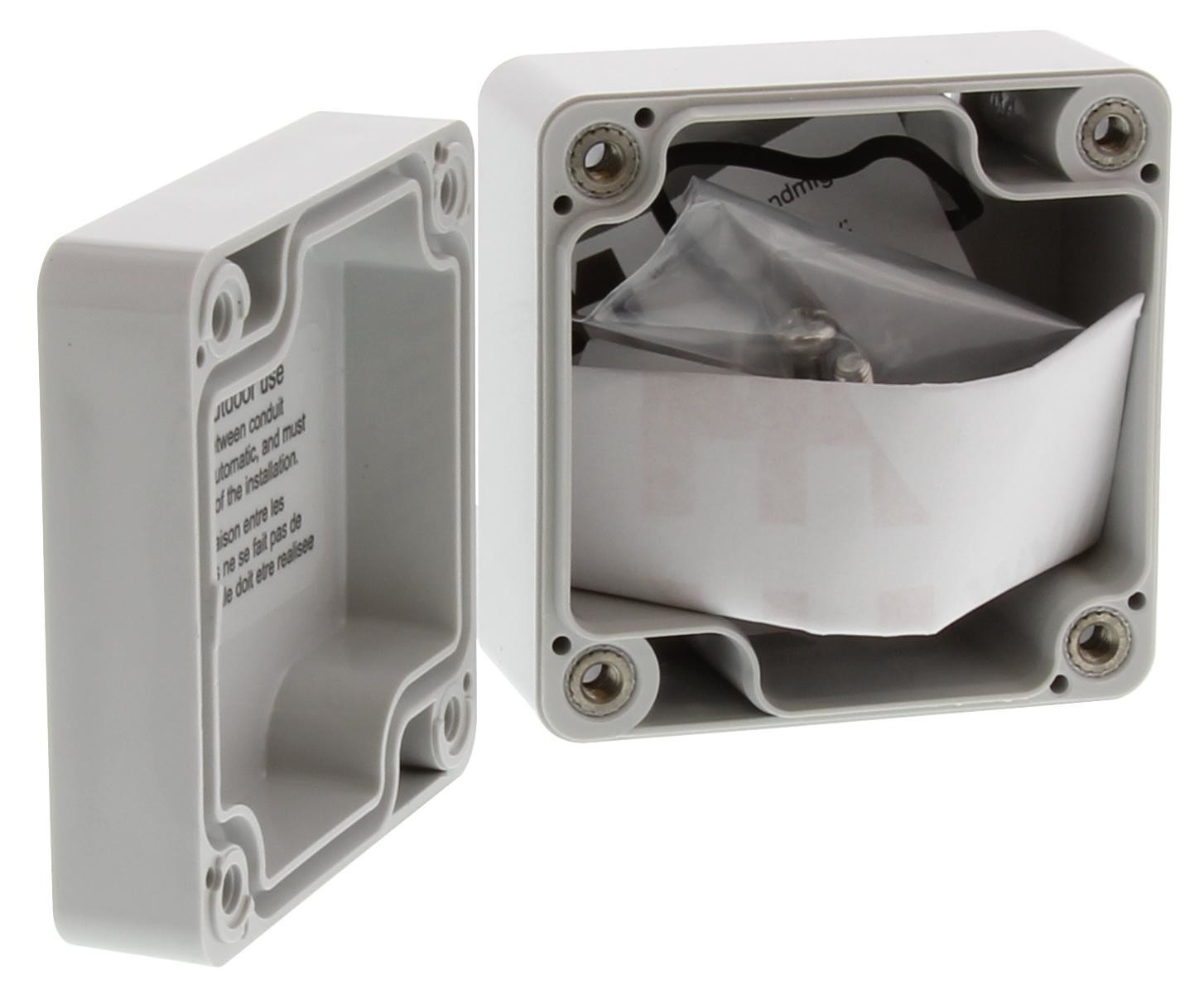 Hammond 1554B2Gy Enclosure, Polycarbonate