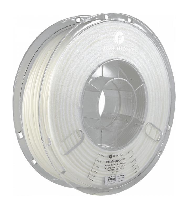 Polymaker Pd04002 3D Filament, 2.85mm, Tpu/pla, Wht, 750G