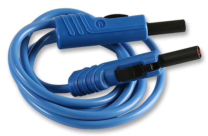 Hirschmann Test And Measurement 973644102 Test Lead, Blue, 250mm, 60V, 16A