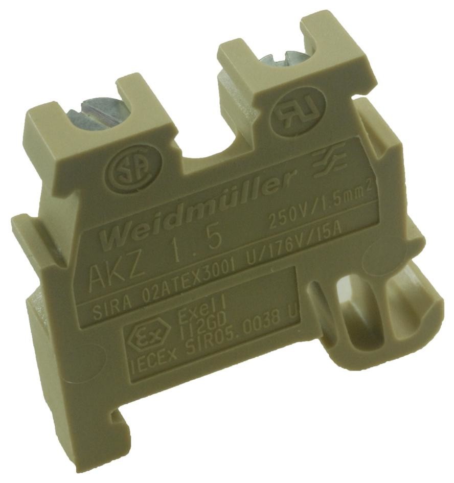 Weidmuller 0340460000 Terminal Block, 1.5mm2, 24-14Awg