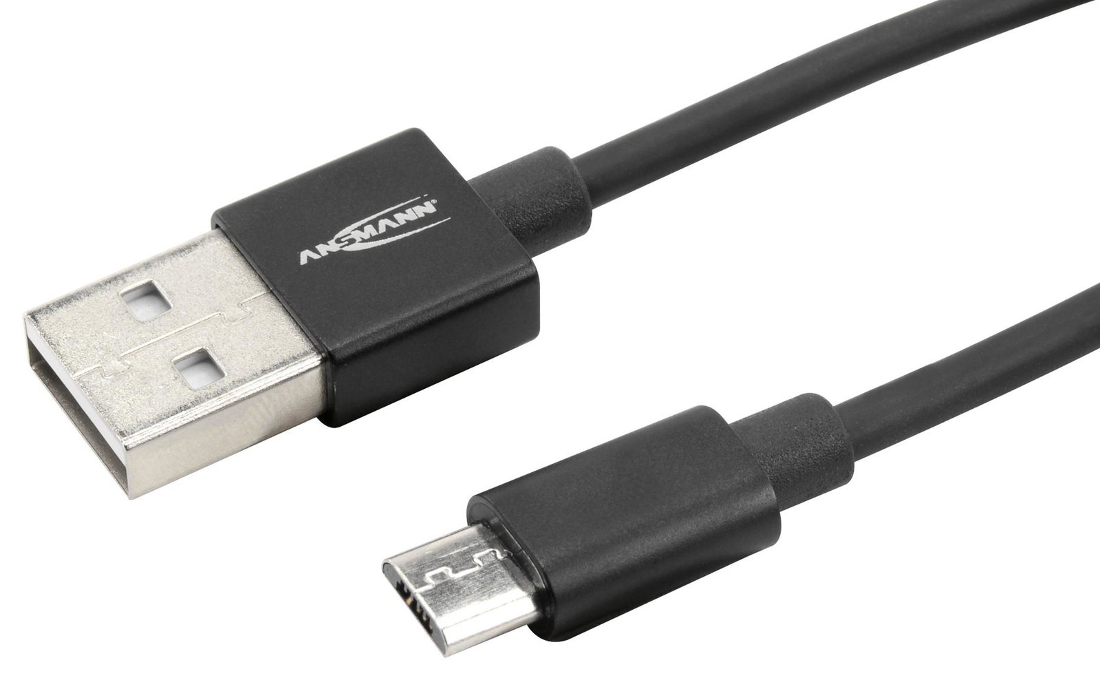 Ansmann 1700-0077 Usb Cable, A Plug-Micro B Plug, 2M