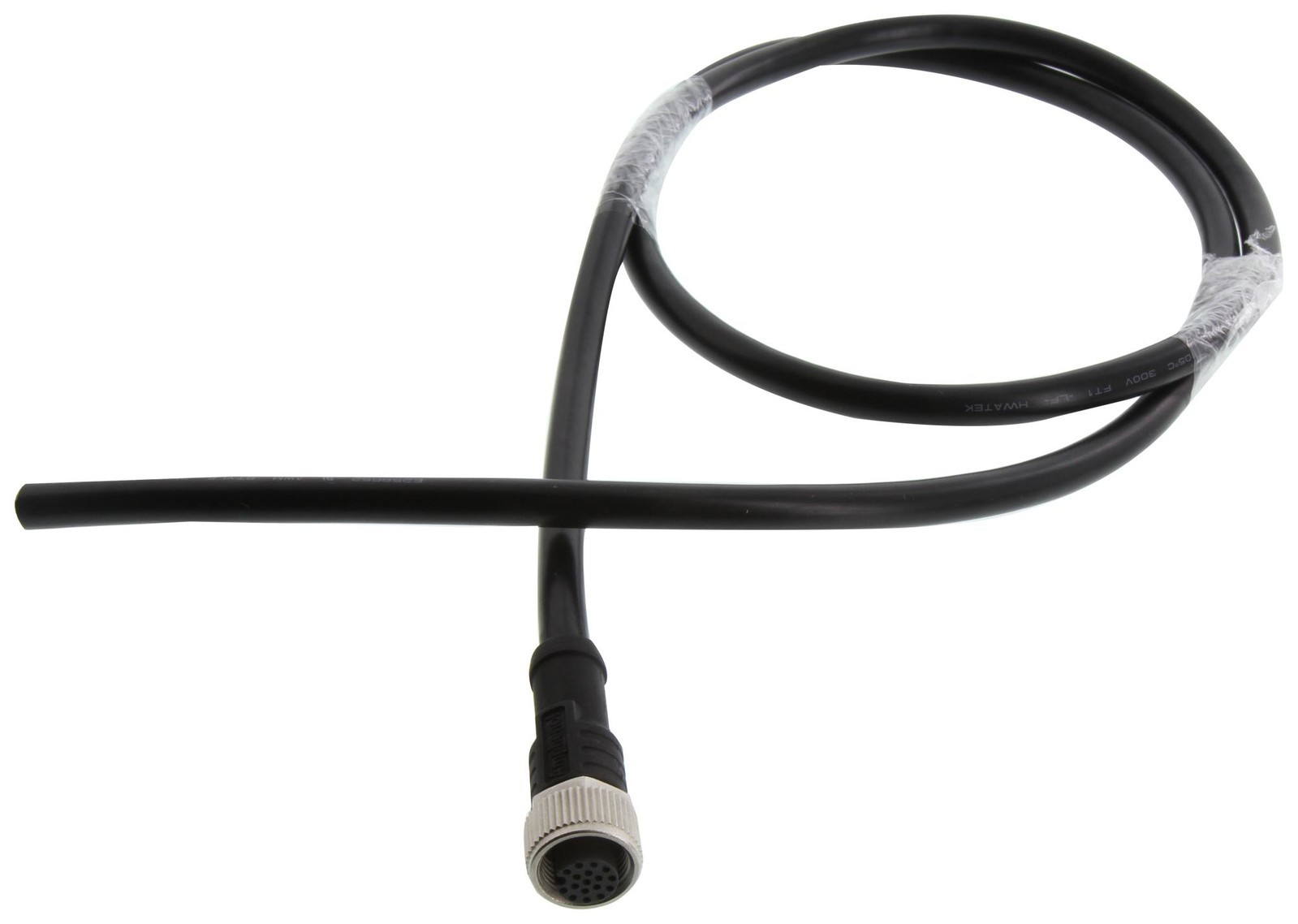 Amphenol LTW M12A-17Bffm-Sl8D01 Sensor Cord, M12 Rcpt-Free End, 3.3Ft