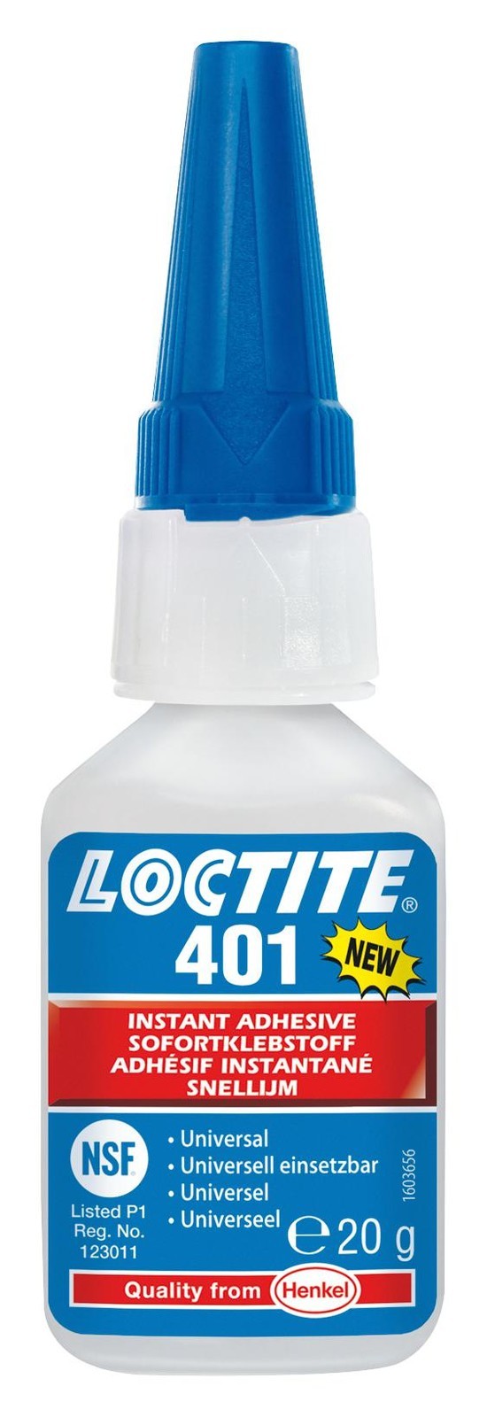 Loctite 401, 20G Loctite 401, 20G, Clear, Cyanoacrylate