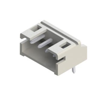 Edac 140-504-415-000. Pin Header Connector, Brass, 4Pos, 1Row, 2mm