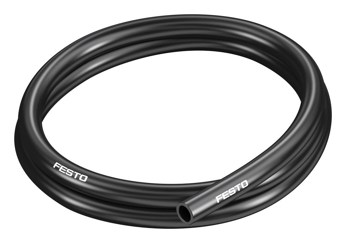 Festo Pun-H-16X2,5-Sw Plastic Tubing, 10Bar, Pu, 50M, Black