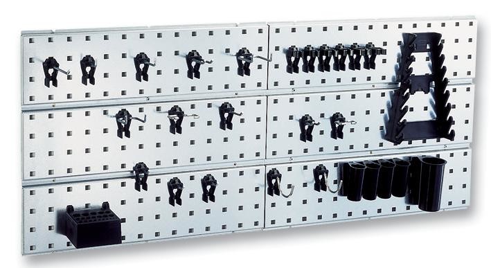 Raaco 109659 Triple Wall Panel With 44 Clips