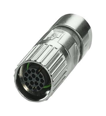 Phoenix Contact M17-17P1N8A8002 Circular Connector, Plug, 17Pos, Crimp