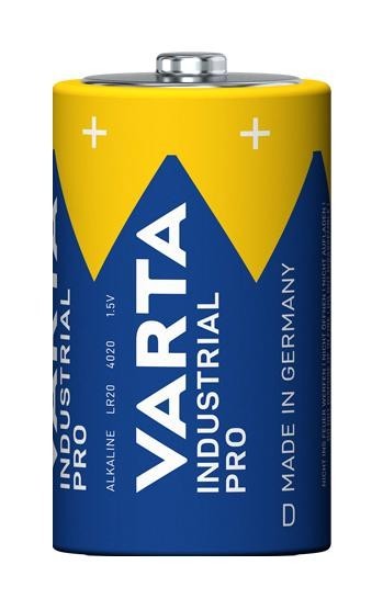 Varta 4020211111 Battery, Alkaline, 1.5V, D, 1Pk