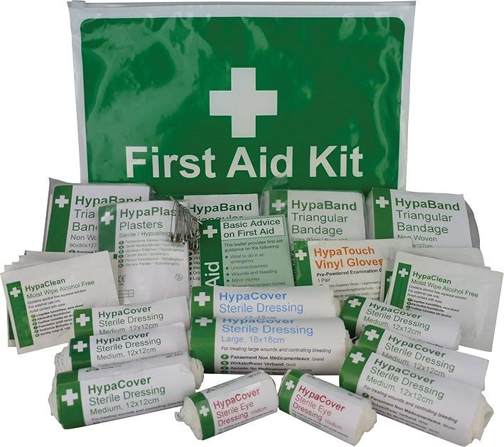 Safety First Aid Group K10Aval Hse First Aid Kit In Vinyl Pouch