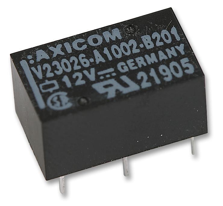 Axicom / Te Connectivity V23026A1002B201 Relay, Signal, Spdt, 150Vac, 125Vdc, 1A