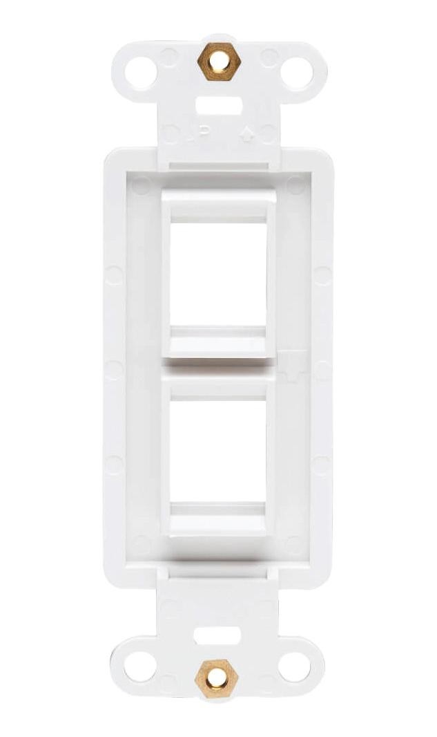 Eaton Tripp Lite N042D-002V-Wh Centre Plate Insert, Decora Style, White