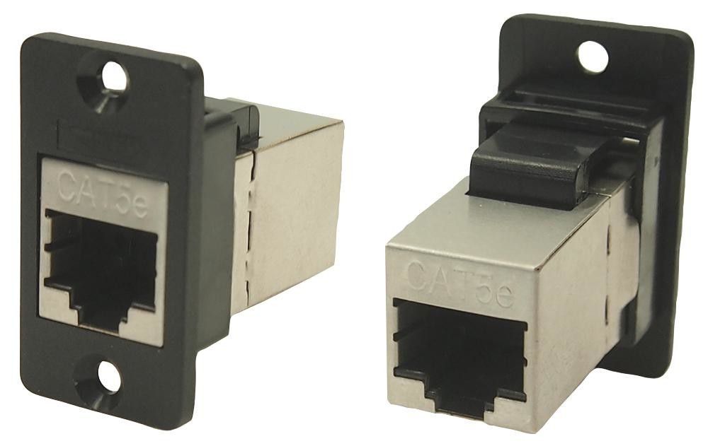 Cliff Electronic Components Cp30620S Modular Adapter, 8P Rj45 Jack-Rj45 Jack