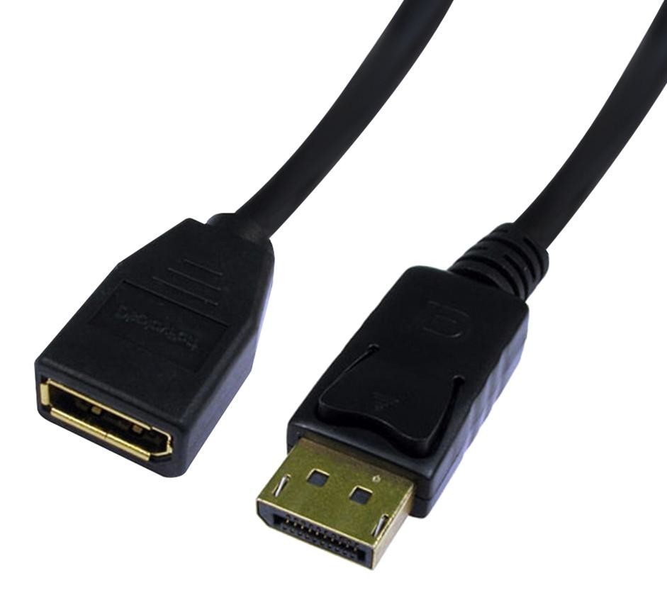 Videk 2408-1 Cable, Displayport Plug-Rcpt, 1M