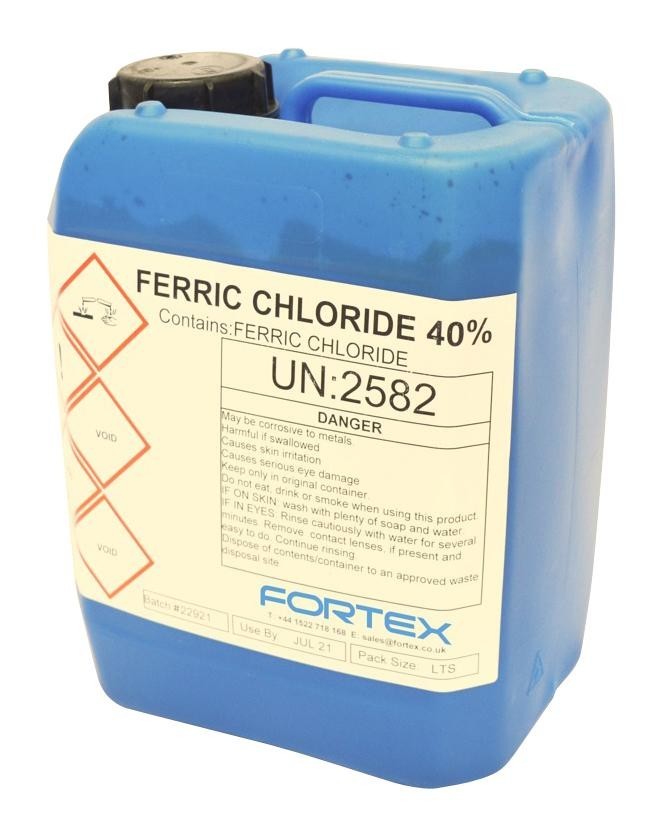 Fortex 4L-Ferric Ferric Chloride Solution, Can, 4L