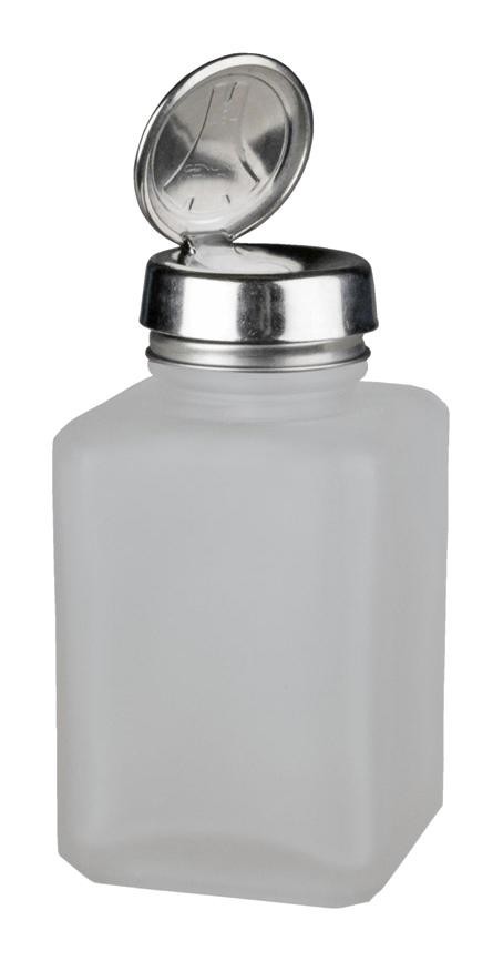 Menda 35362 Frosted Pump Bottle, Clear, 6Oz