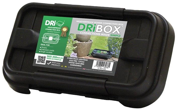 Dribox Fl-1859-200 Black Dri Box 200, Ip55 Weatherproof Black