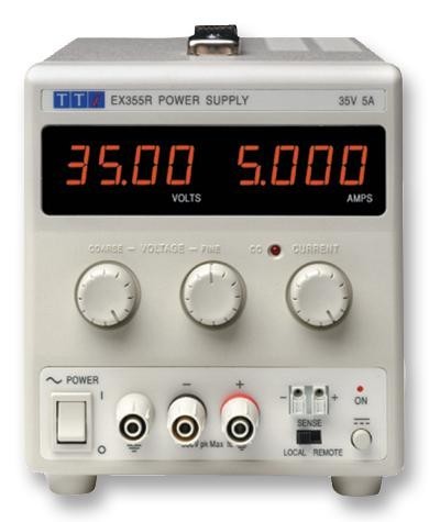 Aim-Tti Instruments Ex355R Power Supply, 1Ch, 35V, 5A, Adjustable