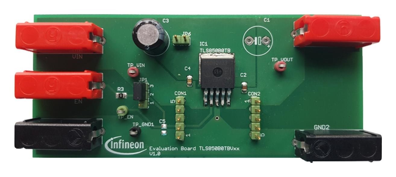 Infineon Tls850B0Tb50Boardtobo1 Demo Board, Low Dropout Linear Regulator