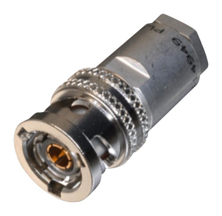Trompeter Cinch Connectivity Pl75-60 Rf Coax Conn, Trb Plug, Solder