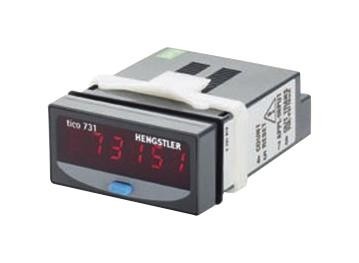 Hengstler 731502 Tachometer, 6 Digit, 7mm, 12Vdc - 24Vdc