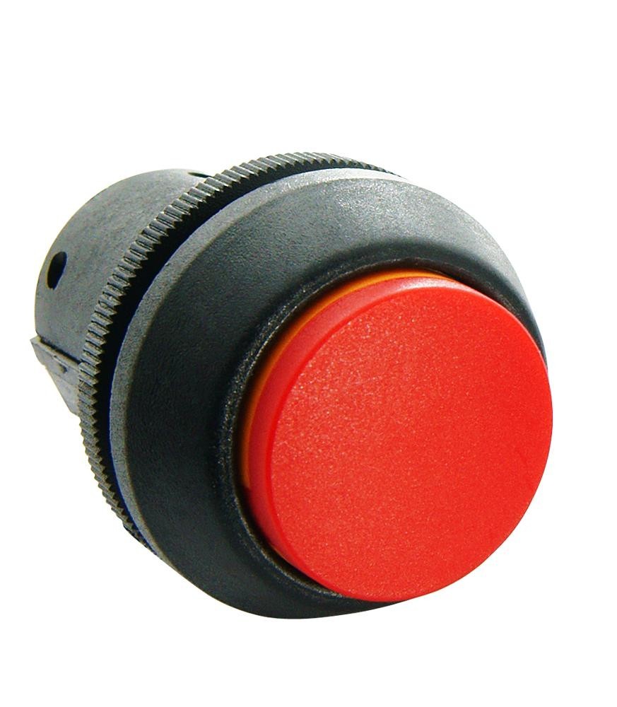 Itw Switches 76-9711/439088R Switch, Mom, Red