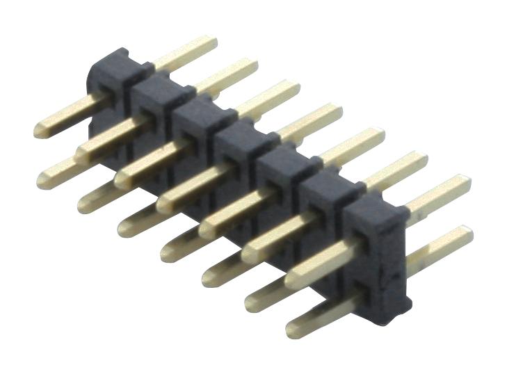 Samtec Tmm-104-03-G-D Connector, Header, 8Pos, 2Row, 2mm