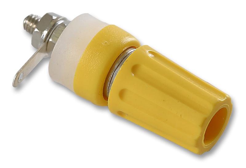 Cliff Electronic Components Tp1 Yellow Terminal, 4mm, Panel