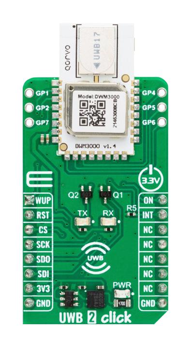 MikroElektronika Mikroe-5410 Click Board Uwb 2, Dev Kit