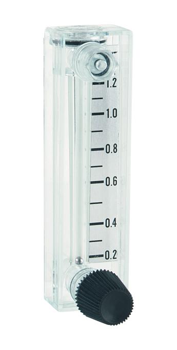 Dwyer mmf-1-Pv Air Flowmeter, 10Psi, 1Scfh, 6.35mm