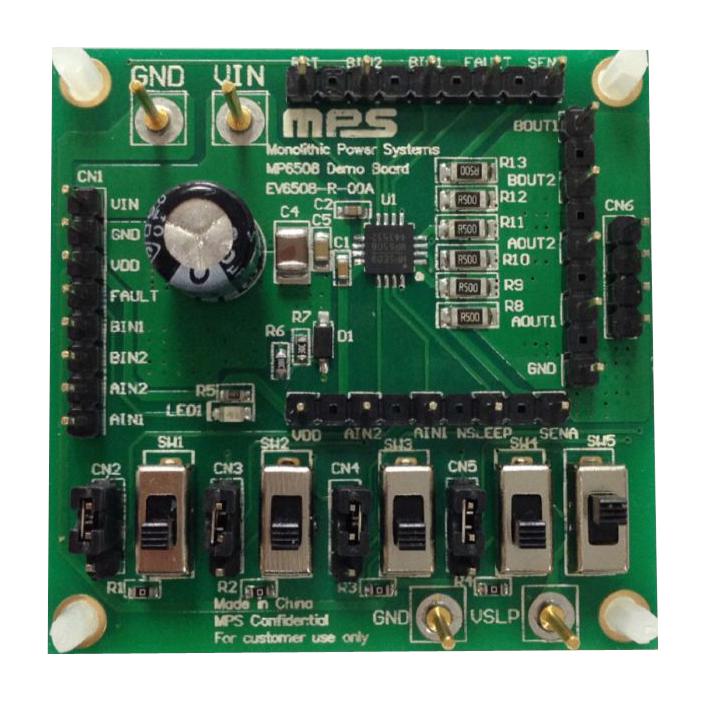 Monolithic Power Systems (Mps) Ev6508-R-00A Eval Board, Bipolar Stepper Motor Driver