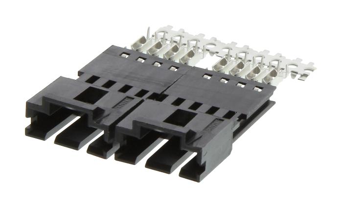 Amp Connectors / Te Connectivity 5-103946-3 Wire-Board Connector, Plug, 4 Position, 2.54mm