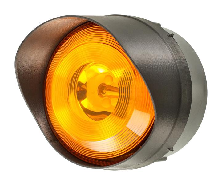 Moflash Signalling Led-Tl-01-01 Traffic Light, Flashing, 20V, Amber
